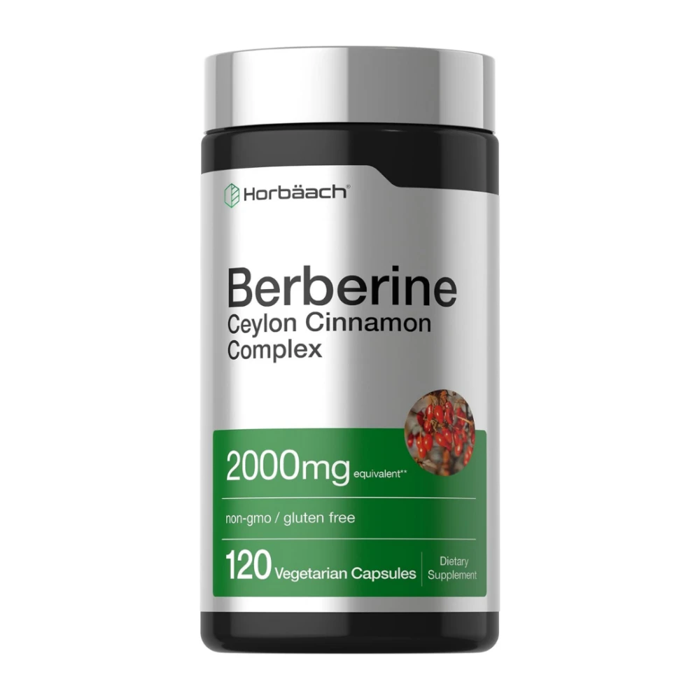 Horbäach Berberine con Canela de Ceilán – 120 Cápsulas Vegetarianas