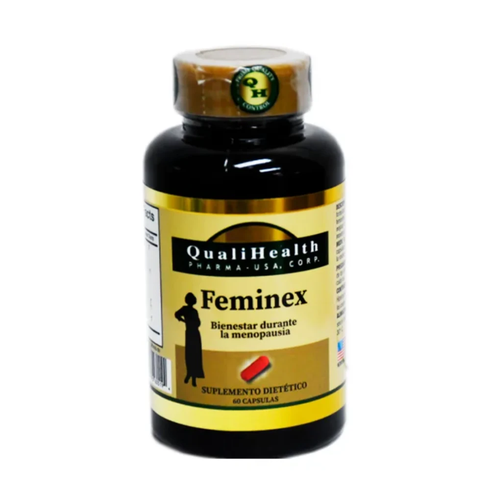 Qualihealth Feminex – Bienestar Femenino y Menopausia – 60 Cápsulas