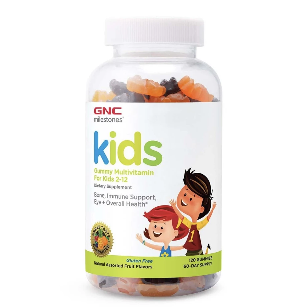 GNC Kids Gummy Multivitamin 120 gummies 2-12 años