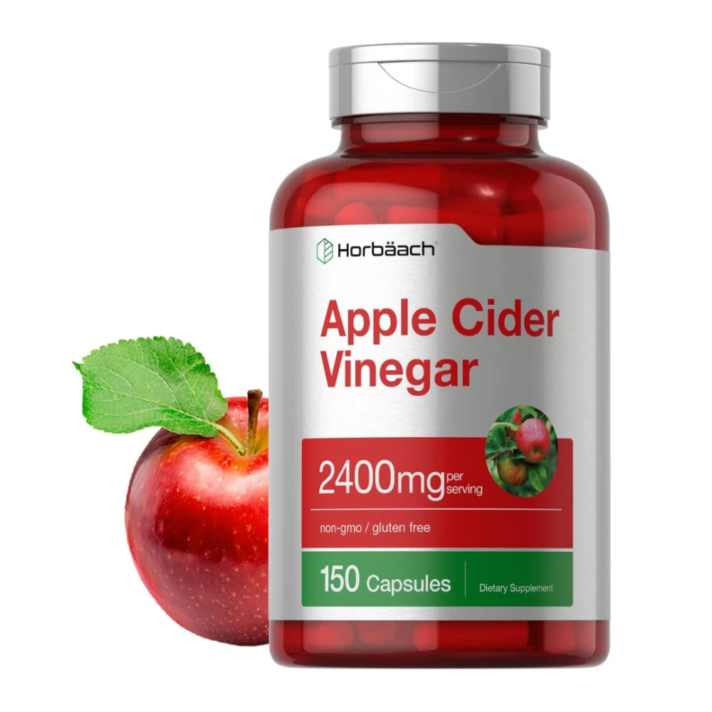 Apple Cider Vinegar 2400mg Horbaach 150 cápsulas
