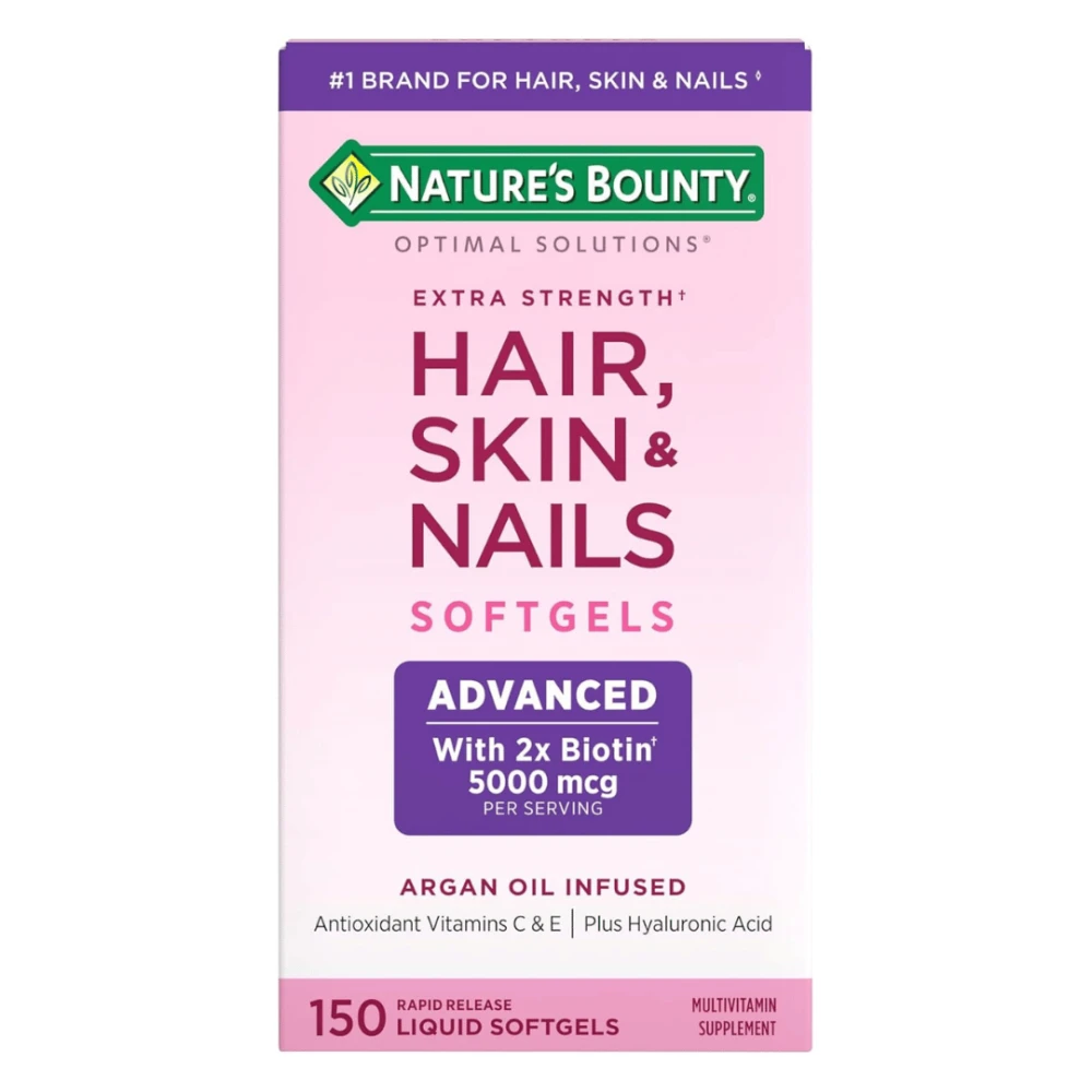 Nature’s Bounty  Hair, Skin & Nails Advanced - 150 Liquid Softgels