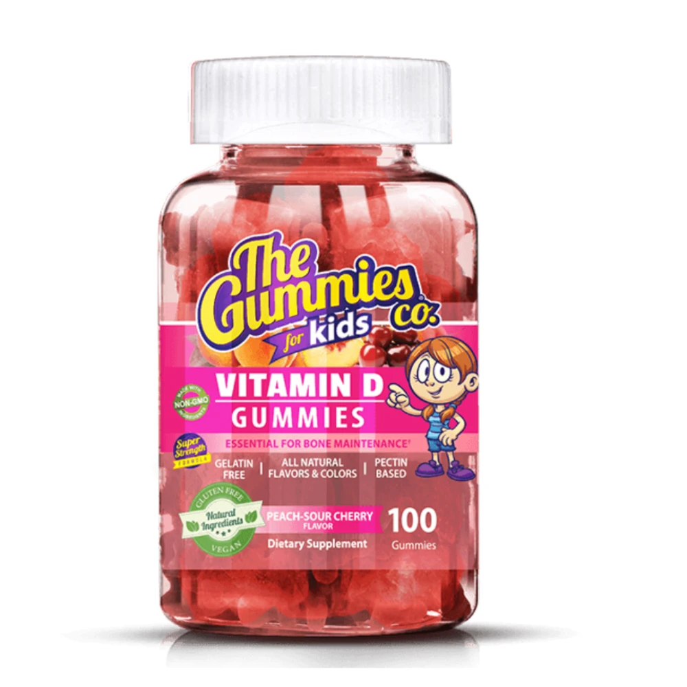 The Gummies for Kids Co. Vitamin D – 100 Gomitas Veganas