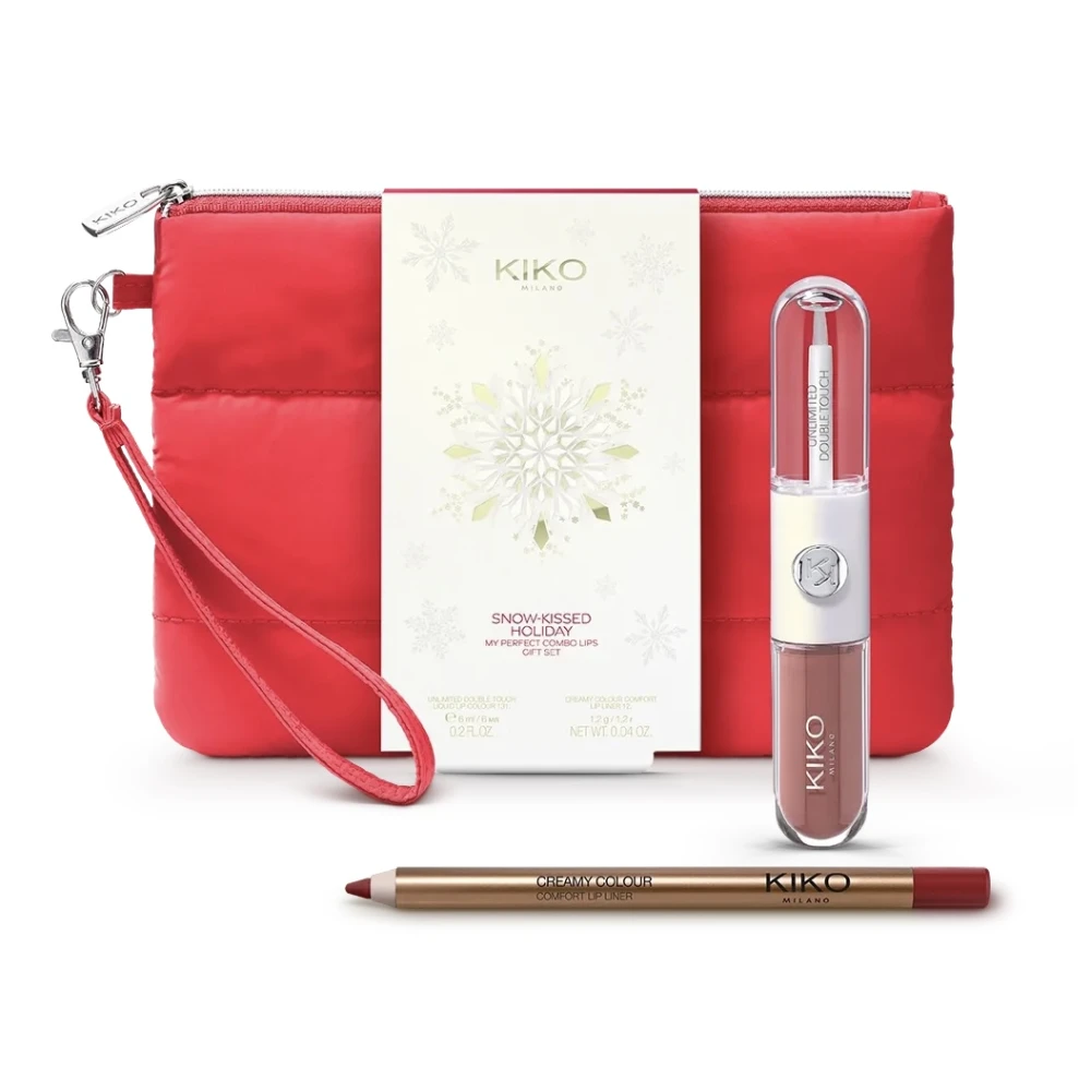 KIKO Milano Holiday Gift Set My Perfect Combo Lips - 02 Mauve Buddies